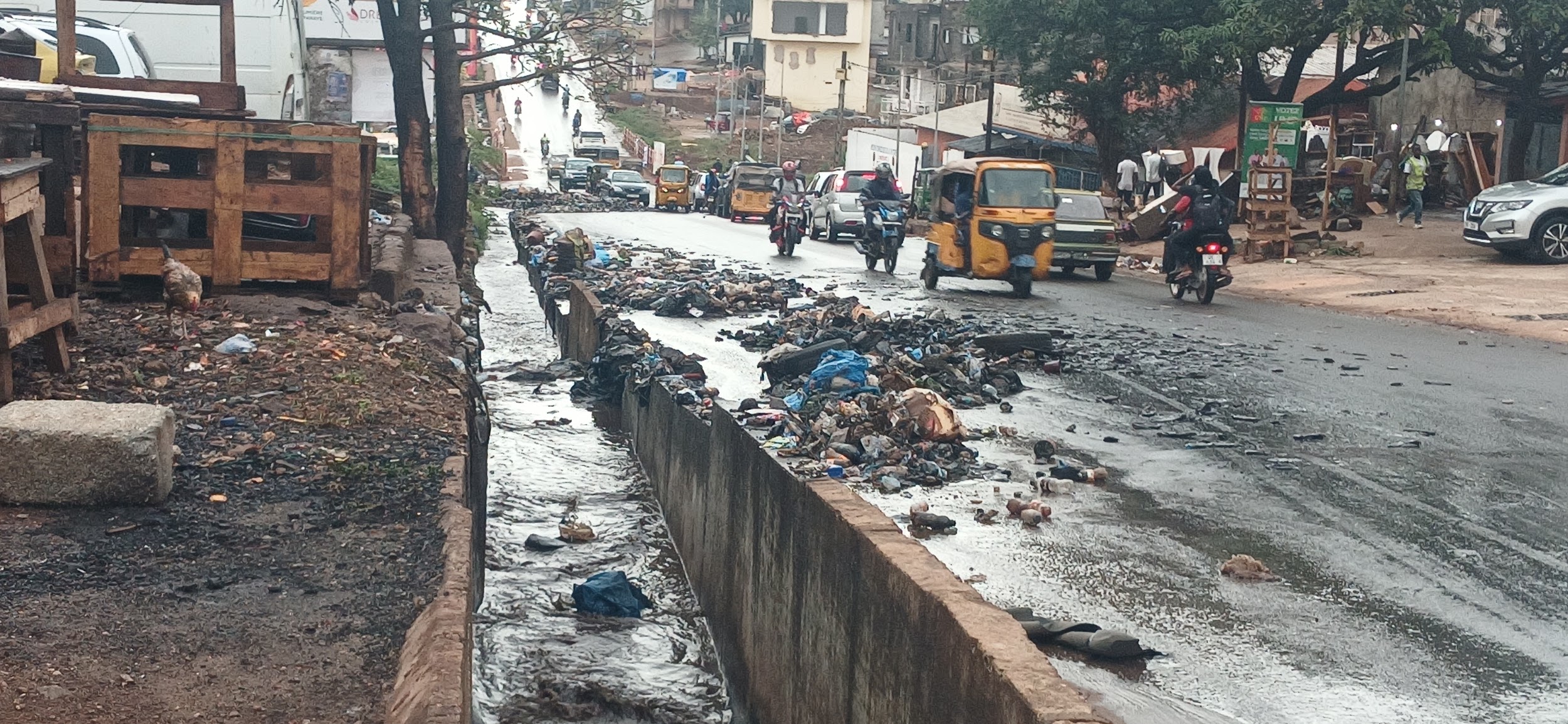 A Conakry, les premières pluies relancent la question sur la gestion des déchets